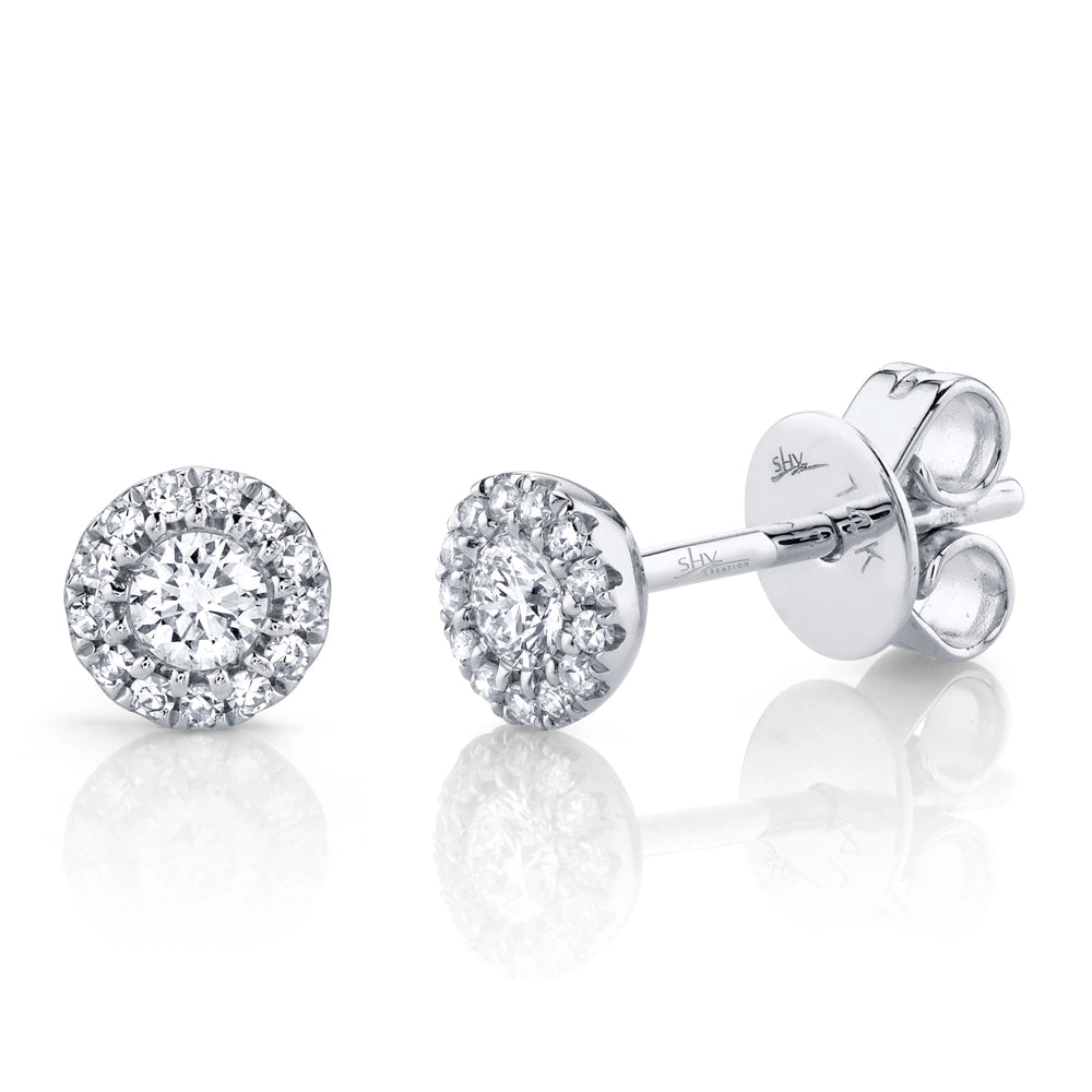 Earrings Earrings in White Gold containing Diamond 378423