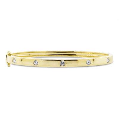 csv_image Bracelets Bracelet in Yellow Gold containing Diamond 378425