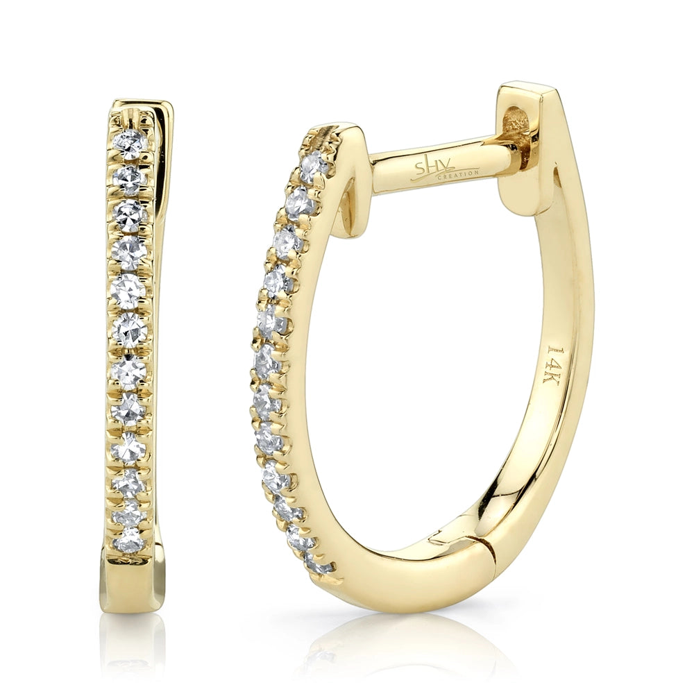 Earrings Earrings in Yellow Gold containing Diamond 378433