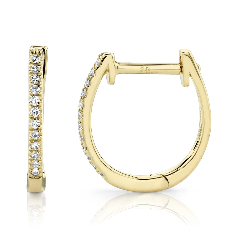 Earrings Earrings in Yellow Gold containing Diamond 378433