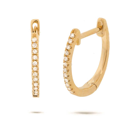 Earrings Earrings in Yellow Gold containing Diamond 378433