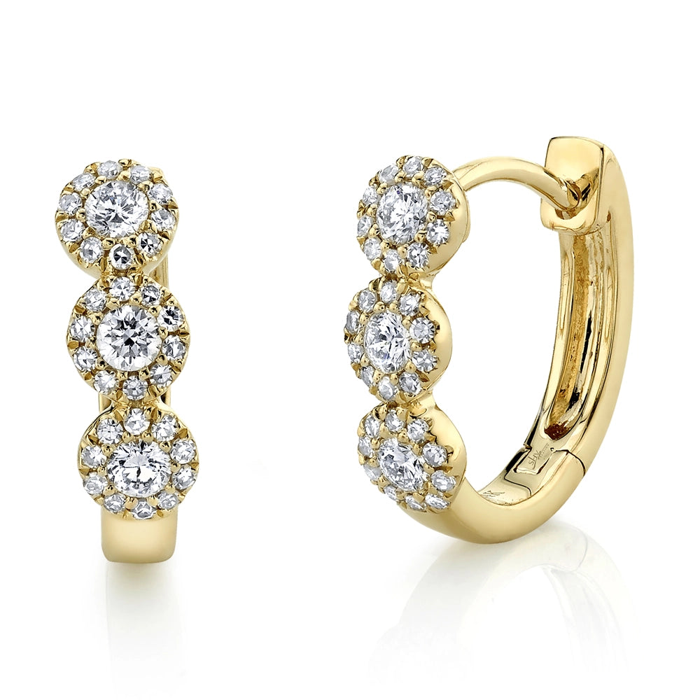 Earrings Earrings in Yellow Gold containing Diamond 378434