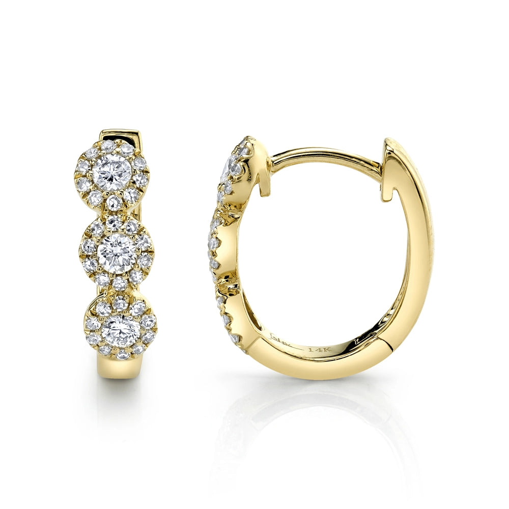 Earrings Earrings in Yellow Gold containing Diamond 378434