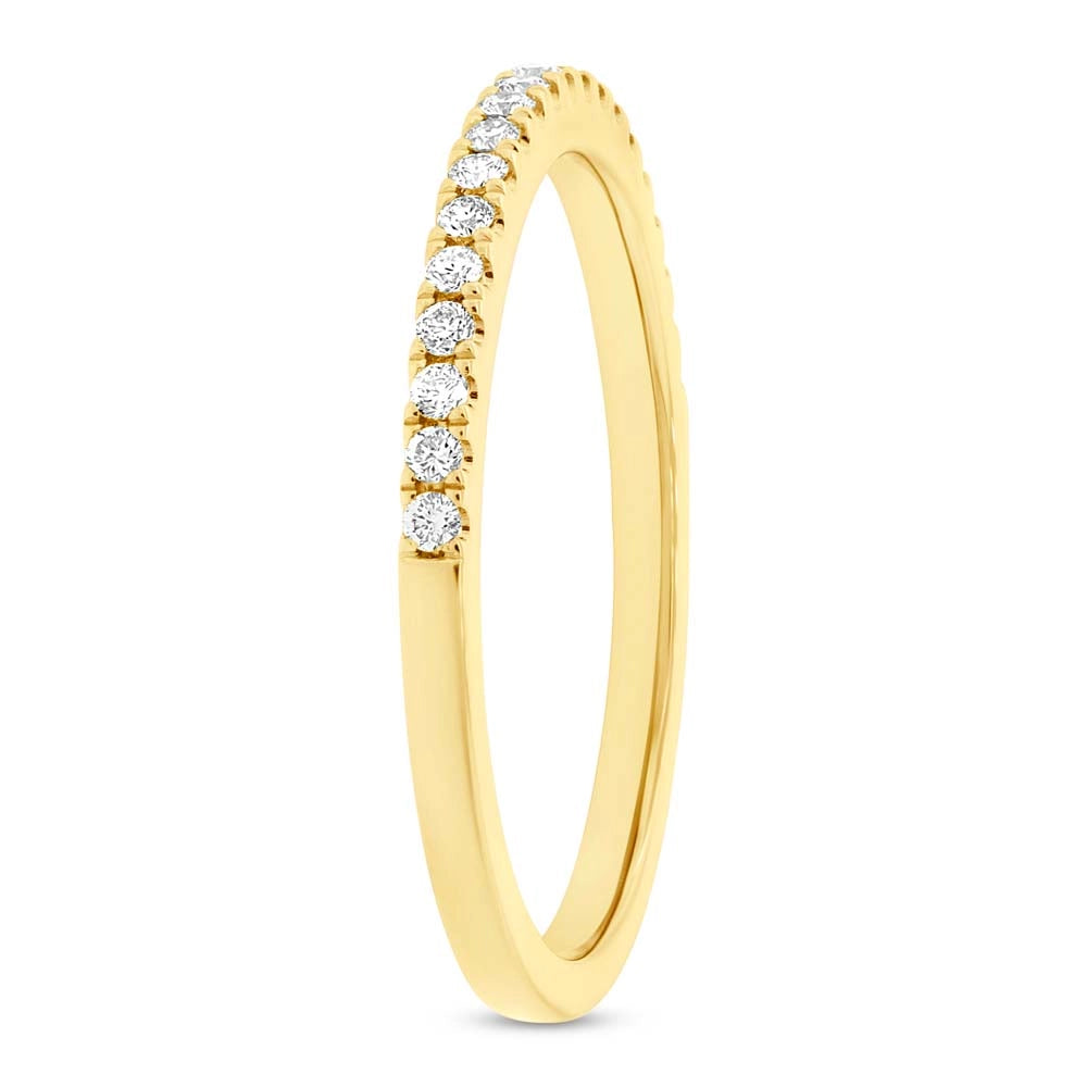 Wedding Bands Wedding Rings in Yellow Gold containing Diamond 378437