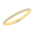 Wedding Bands Wedding Rings in Yellow Gold containing Diamond 378437
