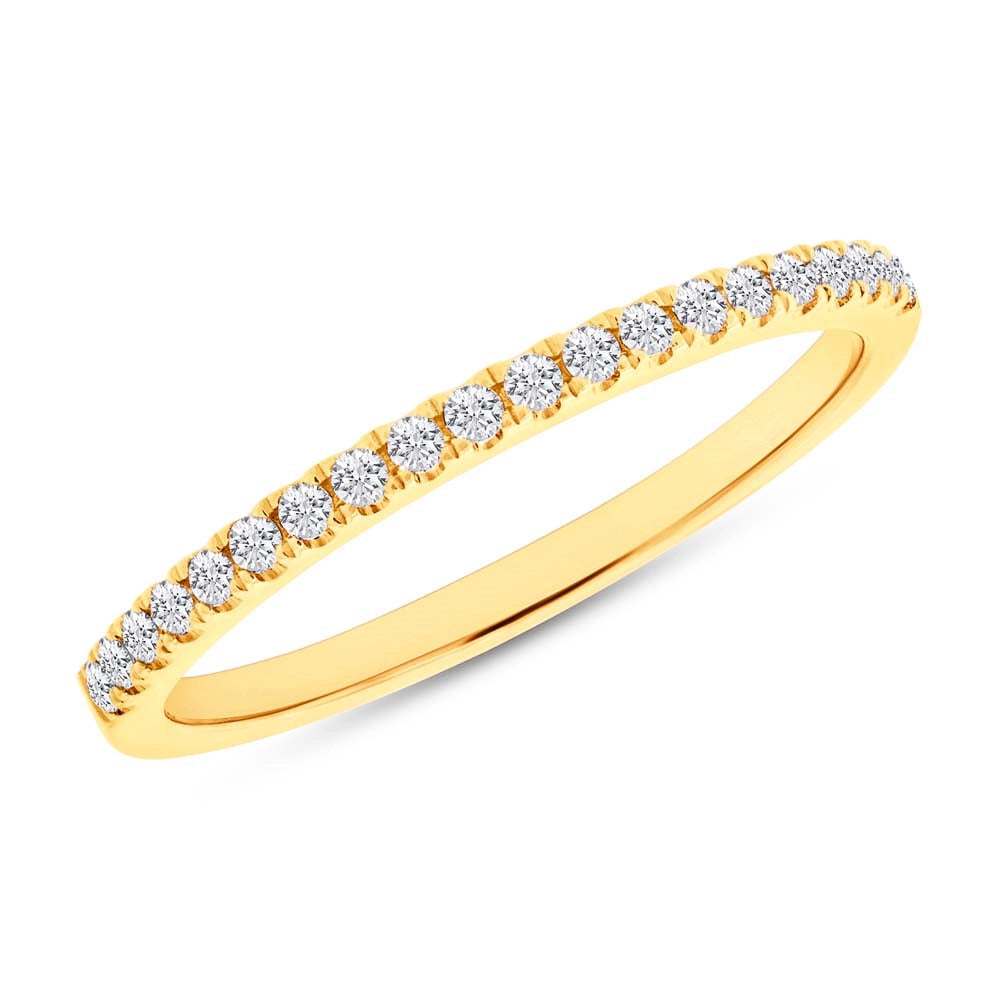 Wedding Bands Wedding Rings in Yellow Gold containing Diamond 378437