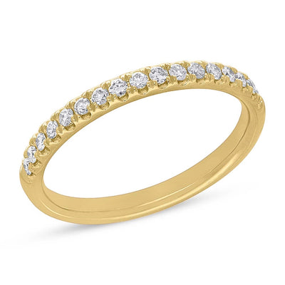 Wedding Bands Wedding Rings in Yellow Gold containing Diamond 378439