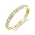 Wedding Bands Wedding Rings in Yellow Gold containing Diamond 378441