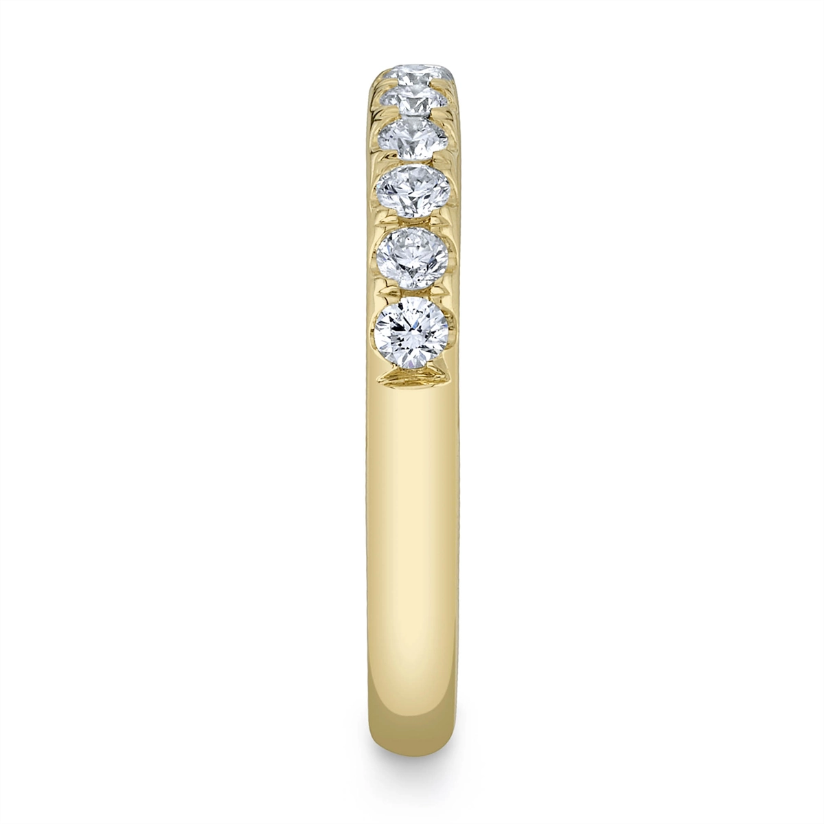 Wedding Bands Wedding Rings in Yellow Gold containing Diamond 378443