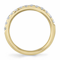 Wedding Bands Wedding Rings in Yellow Gold containing Diamond 378443