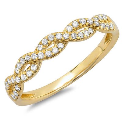 Wedding Bands Rings in Yellow Gold containing Diamond 378446