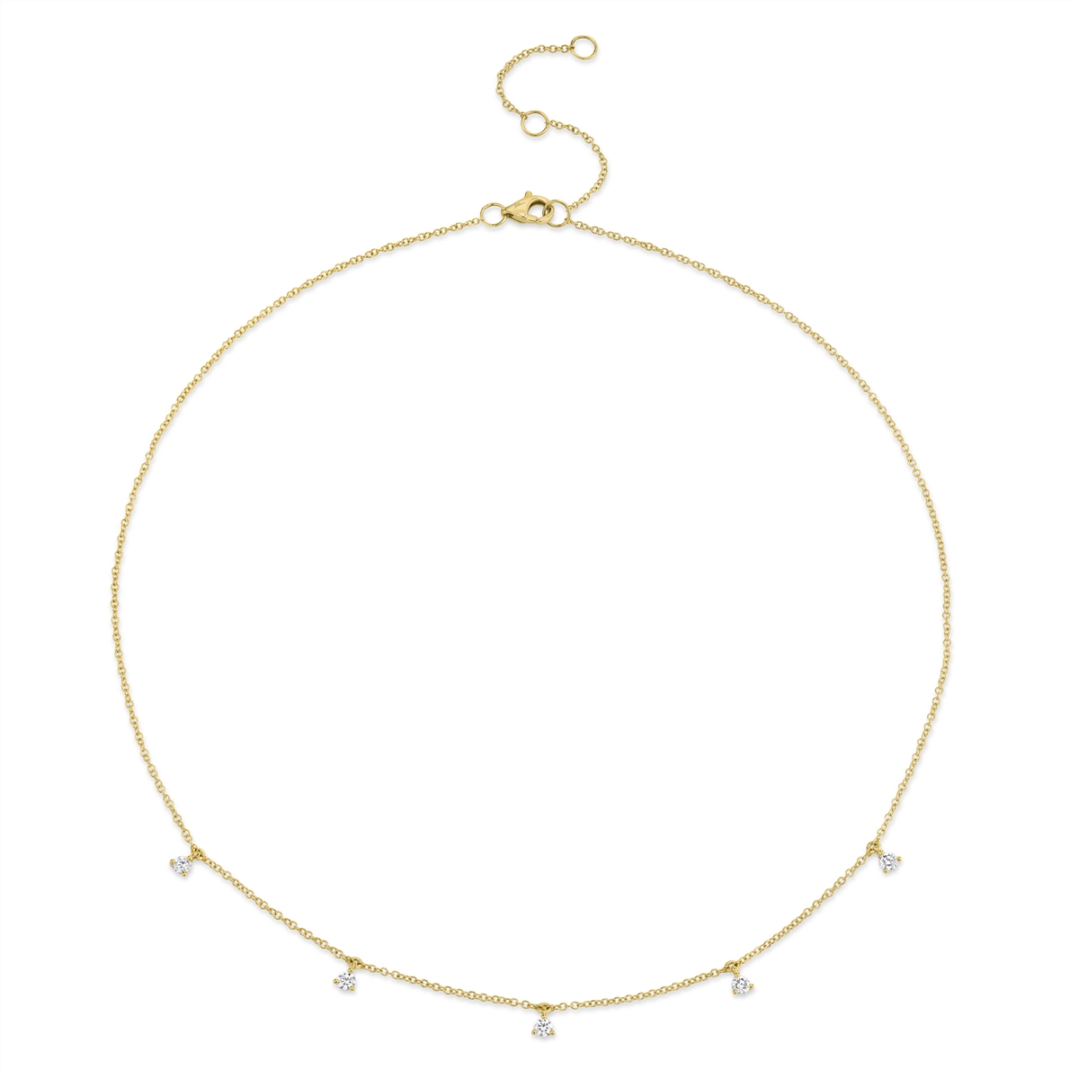 Necklaces Necklaces in Yellow Gold containing Diamond 378450
