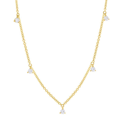 Necklaces Necklaces in Yellow Gold containing Diamond 378450