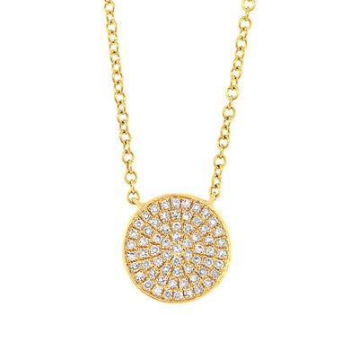 Necklaces Necklaces in Yellow Gold containing Diamond 378451