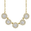 Necklaces Necklaces in Yellow Gold containing Diamond 378462