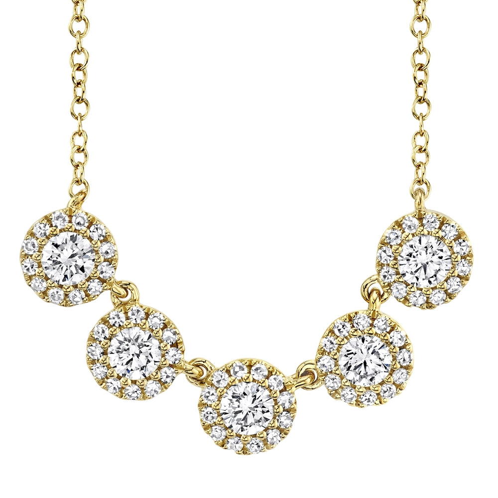 Necklaces Necklaces in Yellow Gold containing Diamond 378462