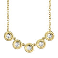 Necklaces Necklaces in Yellow Gold containing Diamond 378462