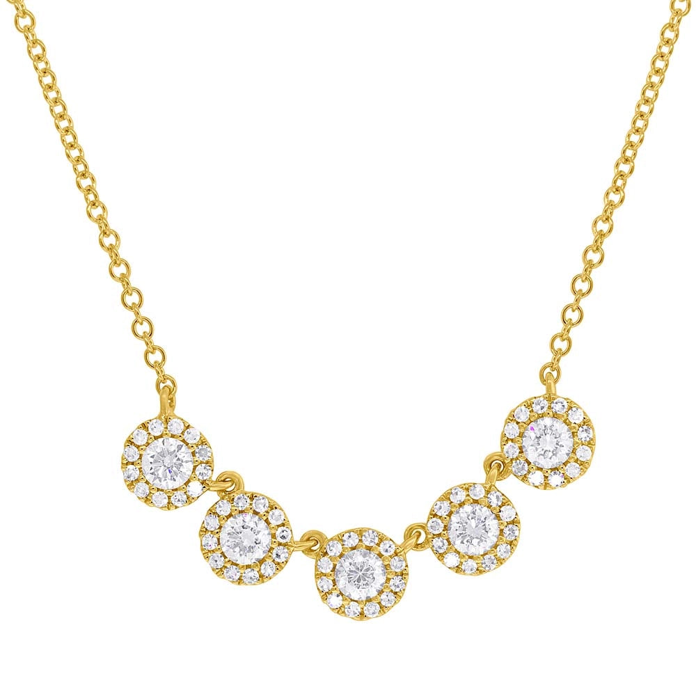 Necklaces Necklaces in Yellow Gold containing Diamond 378462