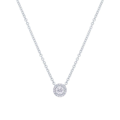 csv_image Necklaces Necklace in White Gold containing Diamond 378471