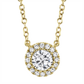 Necklaces Necklaces in Yellow Gold containing Diamond 378472