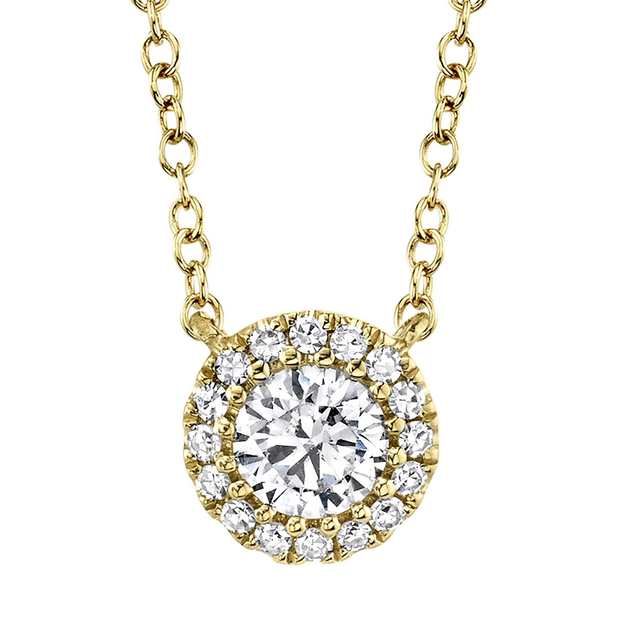 Necklaces Necklaces in Yellow Gold containing Diamond 378472
