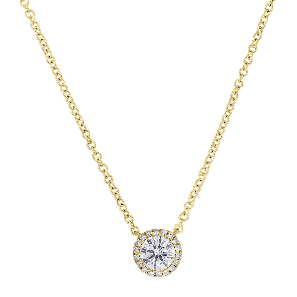 Necklaces Necklaces in Yellow Gold containing Diamond 378477