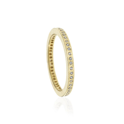 csv_image Todd Reed Ring in Yellow Gold containing Diamond TRDR390-18KY-B