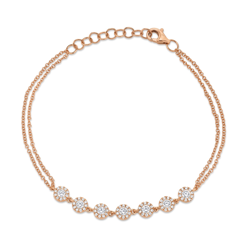 Bracelets Bracelets in Rose Gold containing Diamond 378977