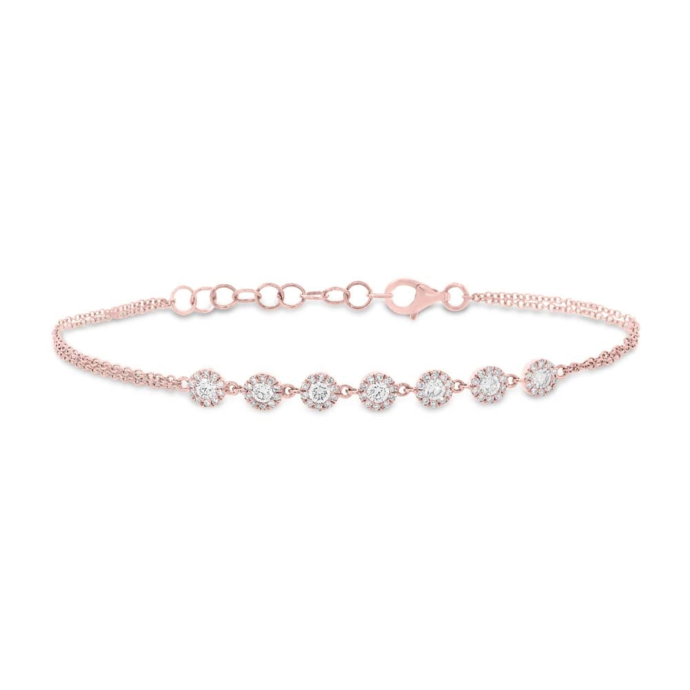 Bracelets Bracelets in Rose Gold containing Diamond 378977