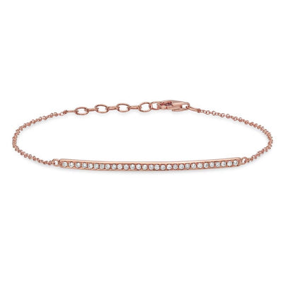 csv_image Bracelets Bracelet in Rose Gold containing Diamond 379183