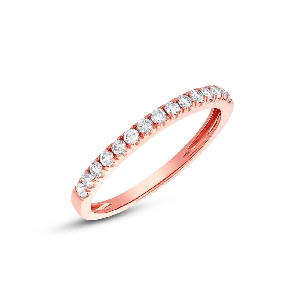 Wedding Bands Wedding Rings in Rose Gold containing Diamond 379191
