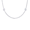 Necklaces Necklaces in White Gold containing Diamond 379203