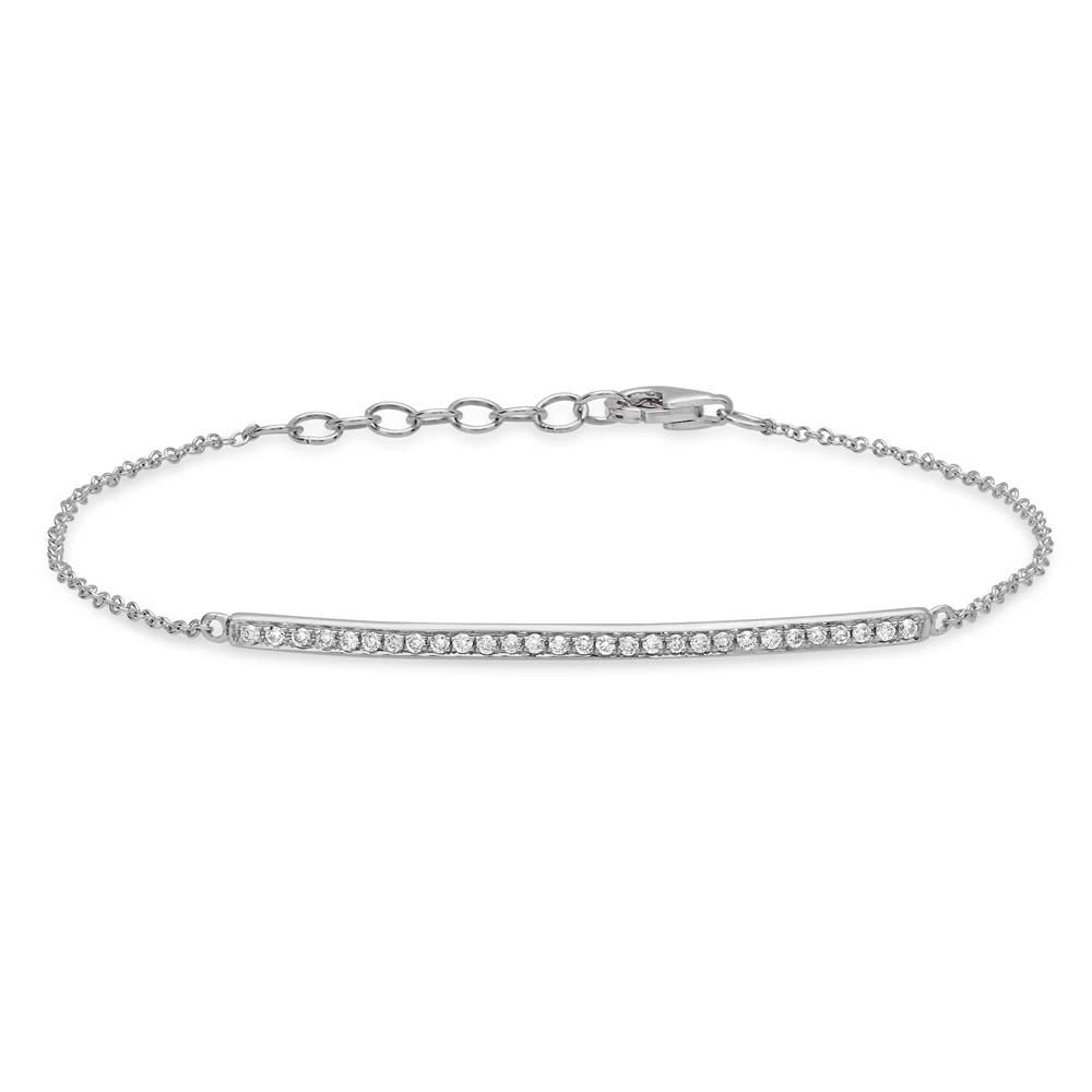 Bracelets Bracelets in White Gold containing Diamond 379213