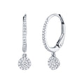 Earrings Earrings in White Gold containing Diamond 379218