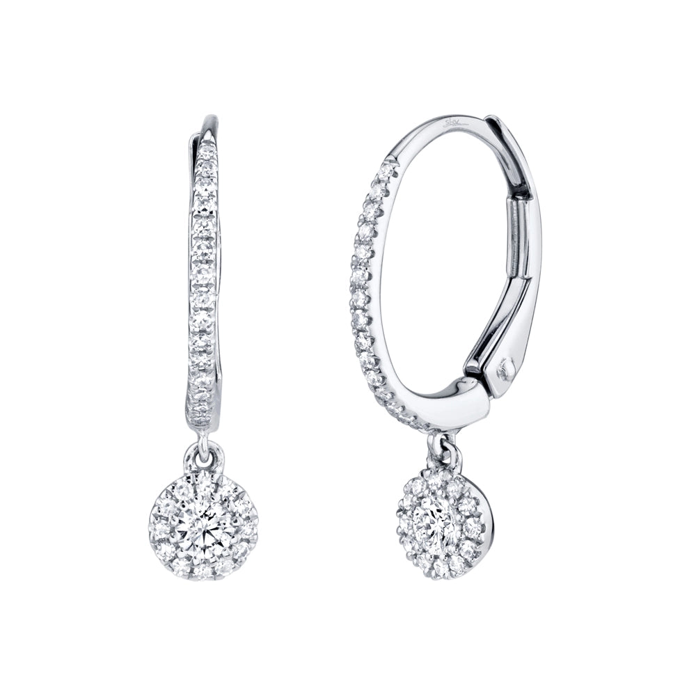 Earrings Earrings in White Gold containing Diamond 379218