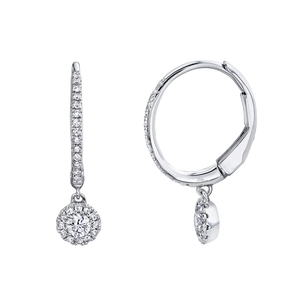 Earrings Earrings in White Gold containing Diamond 379218