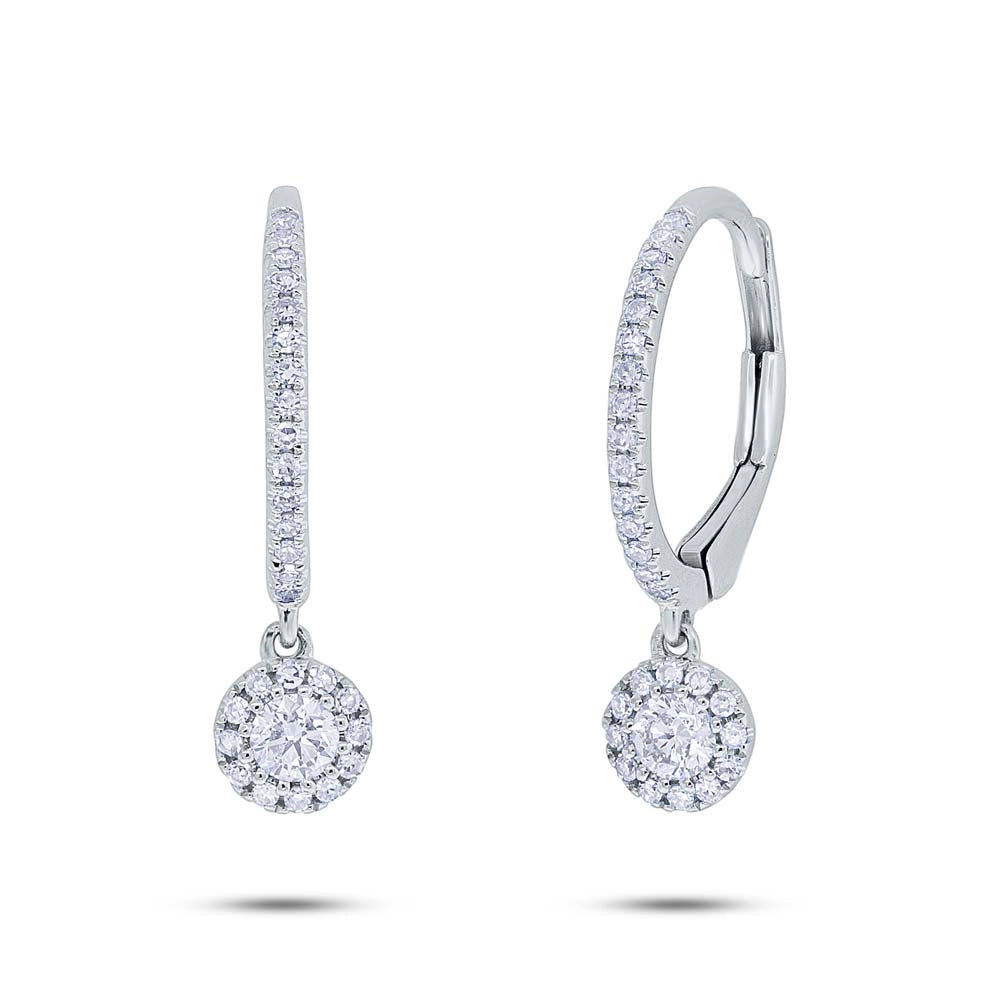 Earrings Earrings in White Gold containing Diamond 379218