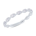 Wedding Bands Wedding Rings in White Gold containing Diamond 379225