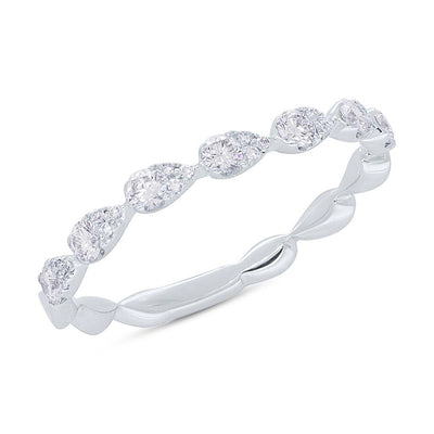 csv_image Wedding Bands Wedding Ring in White Gold containing Diamond 379225