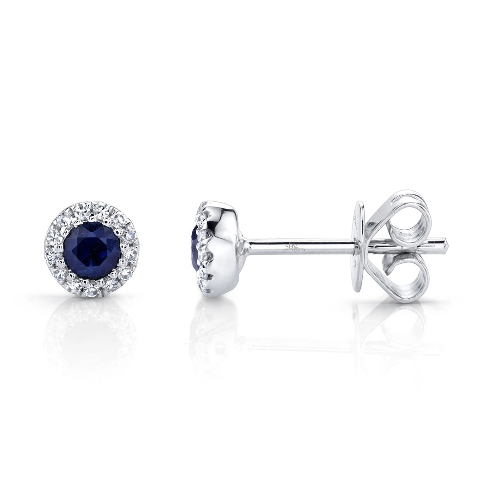 Earrings Earrings in White Gold containing Multi-gemstone, Diamond, Sapphire 379248