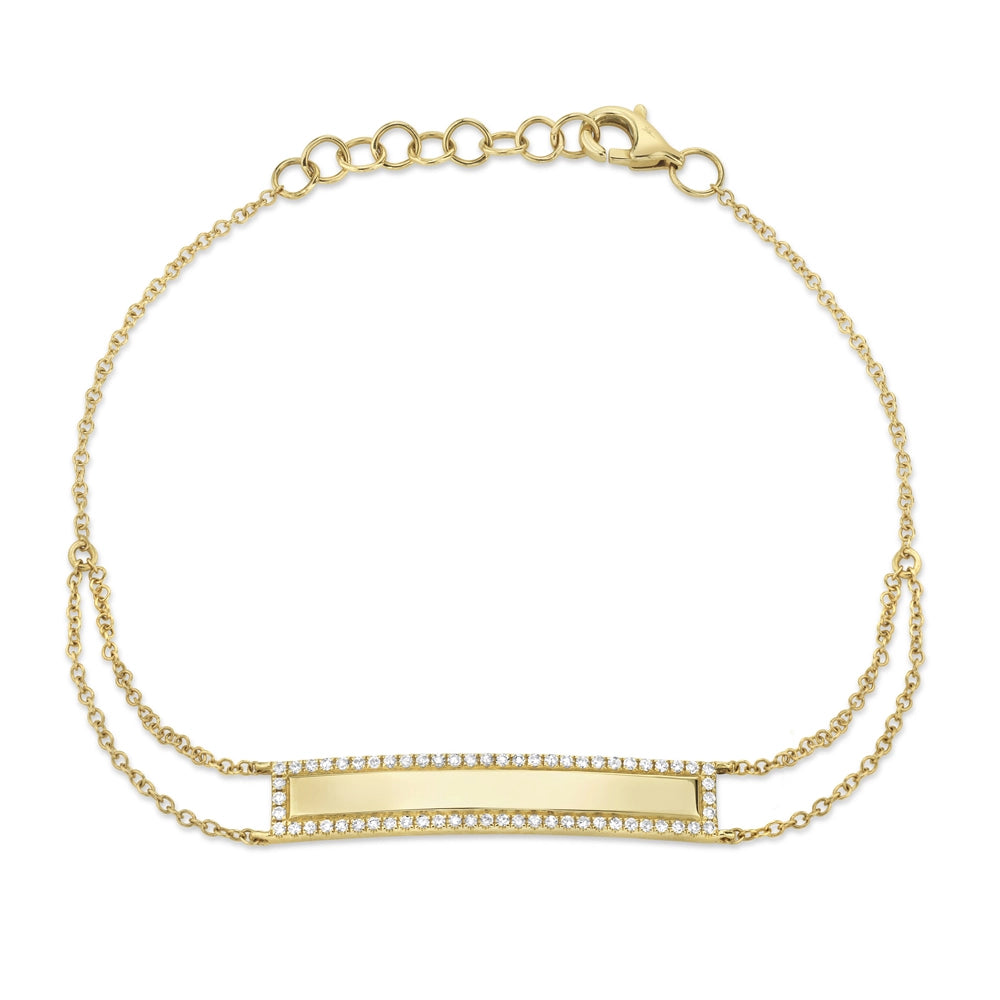 Bracelets Bracelets in Yellow Gold containing Diamond 379253