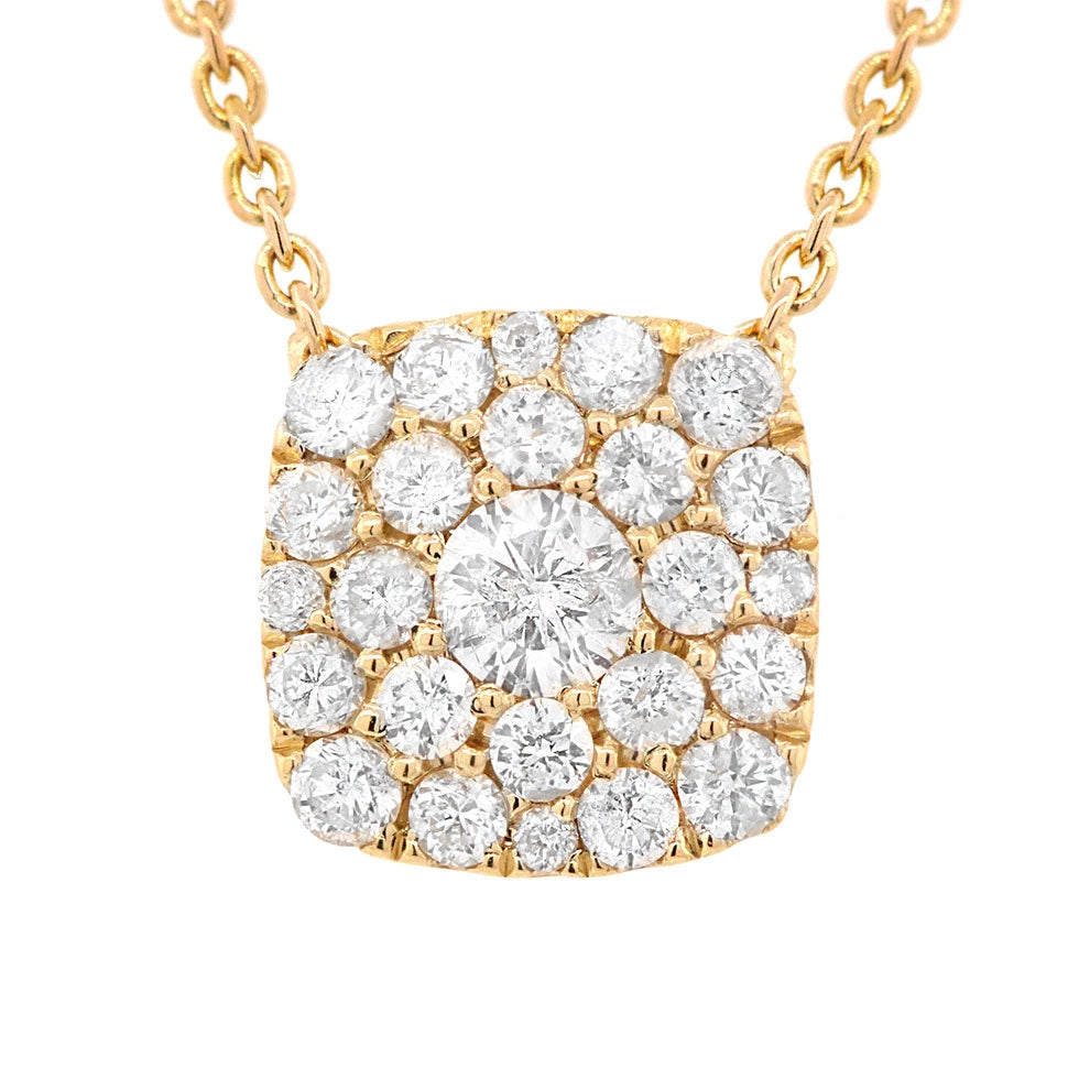 Necklaces Necklaces in Yellow Gold containing Diamond 379256