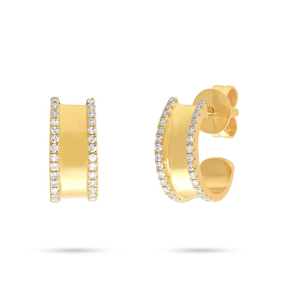 Earrings Earrings in Yellow Gold containing Diamond 379261