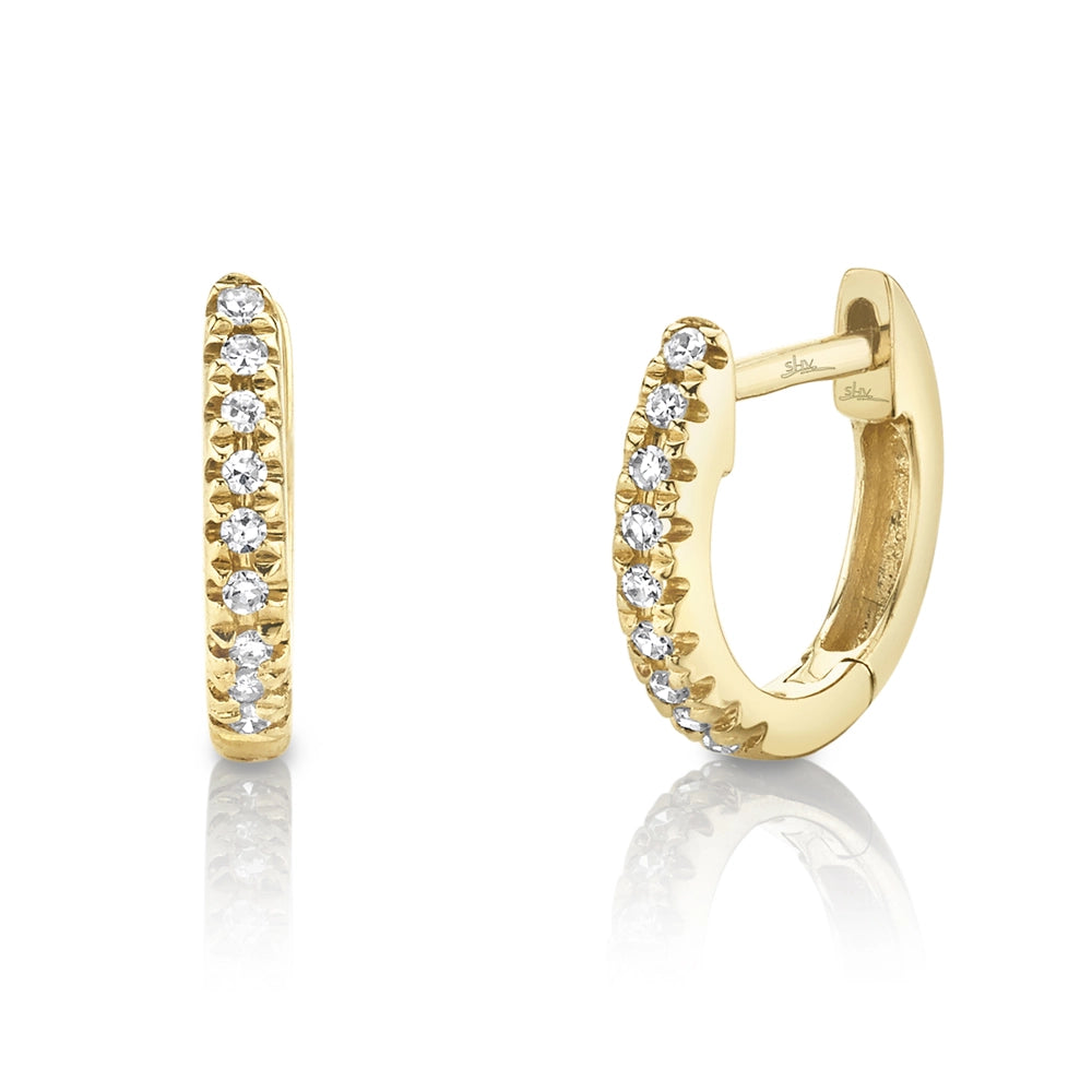 Earrings Earrings in Yellow Gold containing Diamond 379264