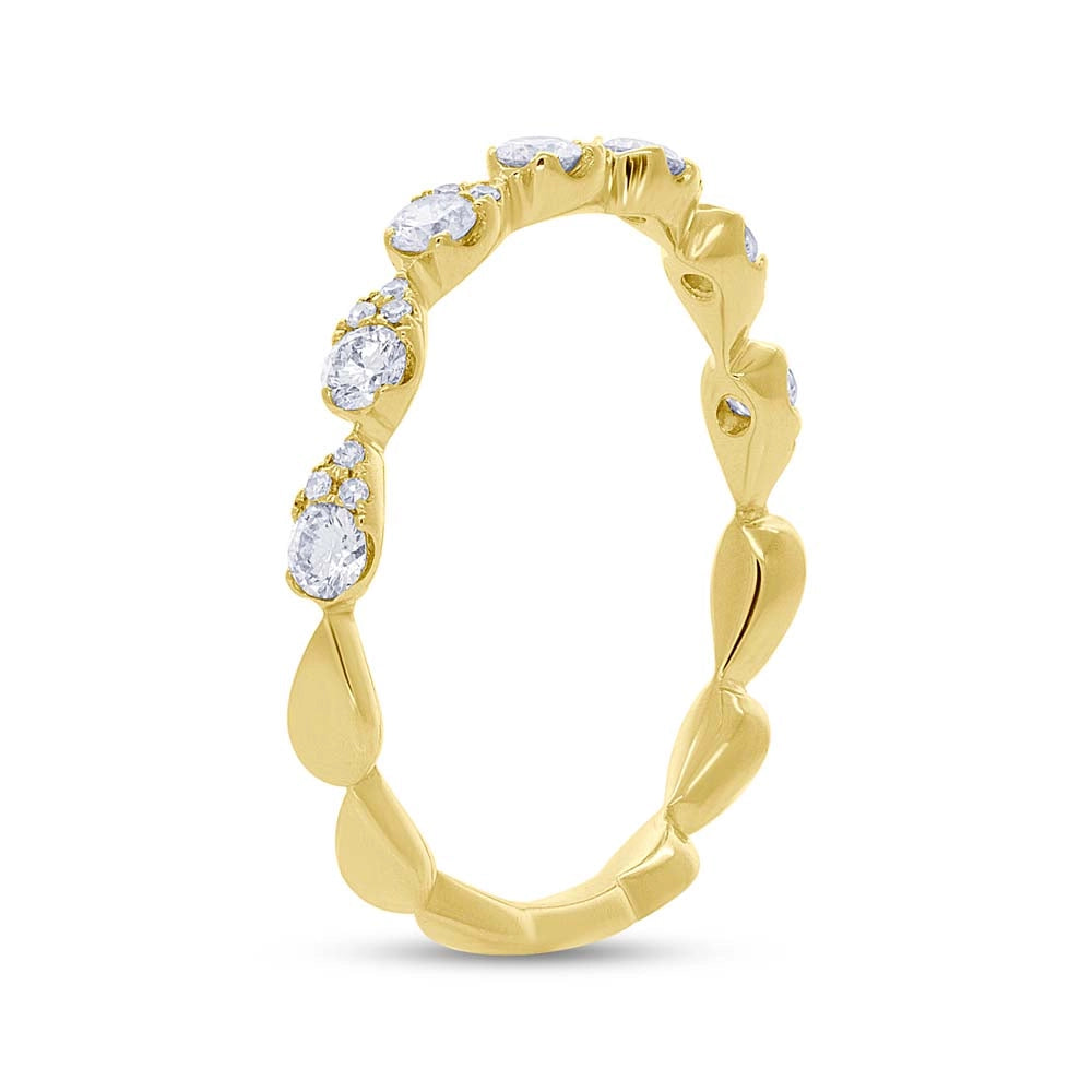 Wedding Bands Wedding Rings in Yellow Gold containing Diamond 379266