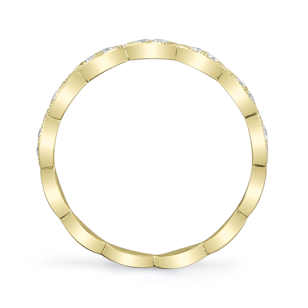 Wedding Bands Rings in Yellow Gold containing Diamond 379267