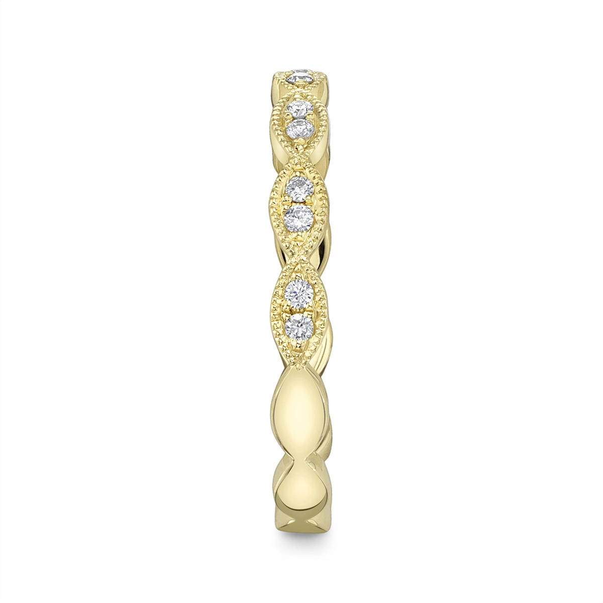 Wedding Bands Rings in Yellow Gold containing Diamond 379267