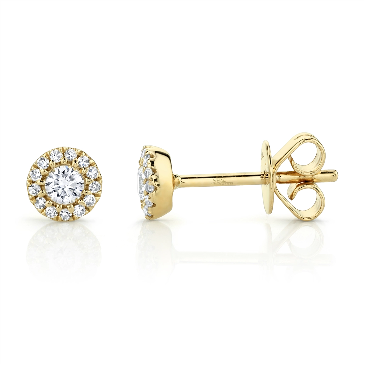 Earrings Earrings in Yellow Gold containing Diamond 379283