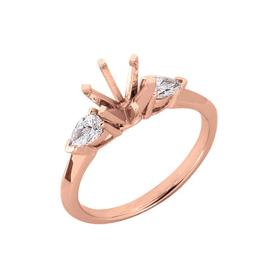 Engagement Collections Engagement Rings in Rose Gold containing Diamond 379314