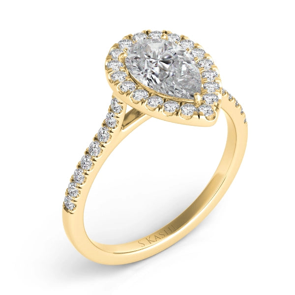Engagement Collections Engagement Rings in Yellow Gold containing Diamond 379344